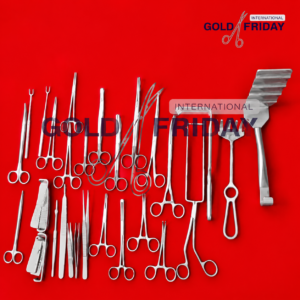 Abdominoplasty Tummy Tuck Surgery Set Of 36 PCs, Plastic Surgery Instruments