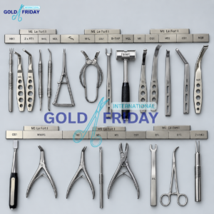 Maxillofacial surgery instruments set