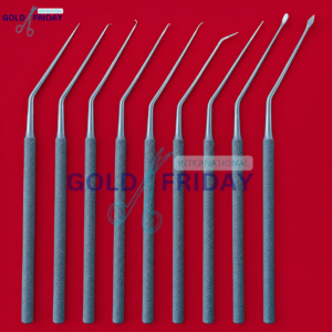 STAPEDETOMY INSTRUMENTS SET OF 9